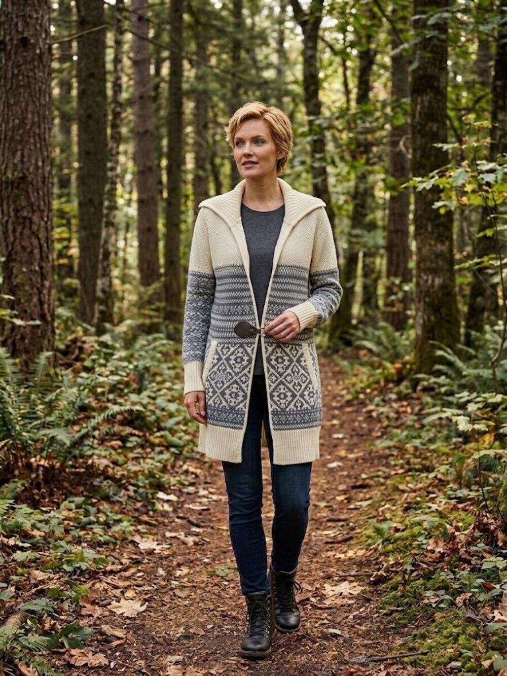 Telluride Lambswool Long Cardigan Sweater